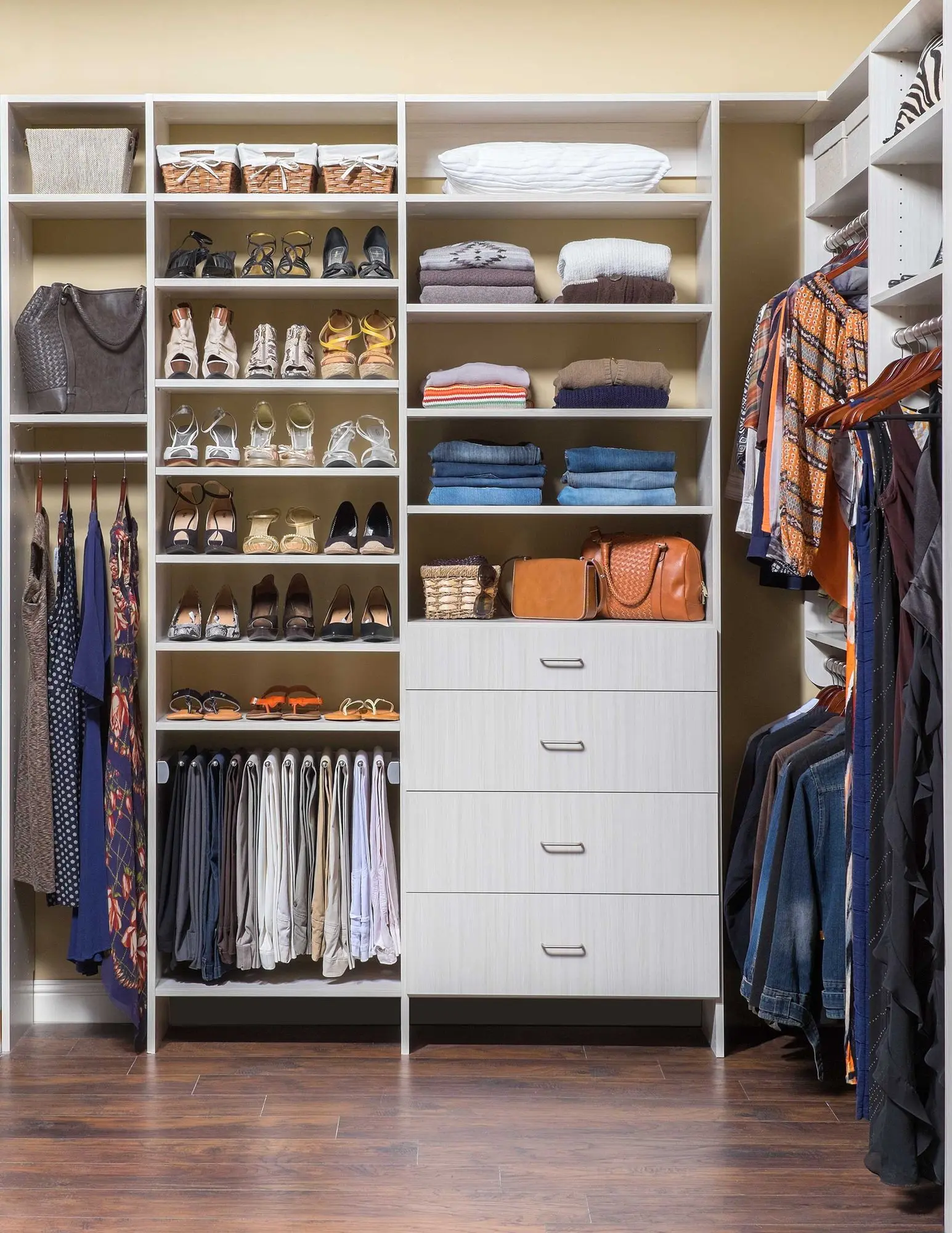 Arctic walk-in closet